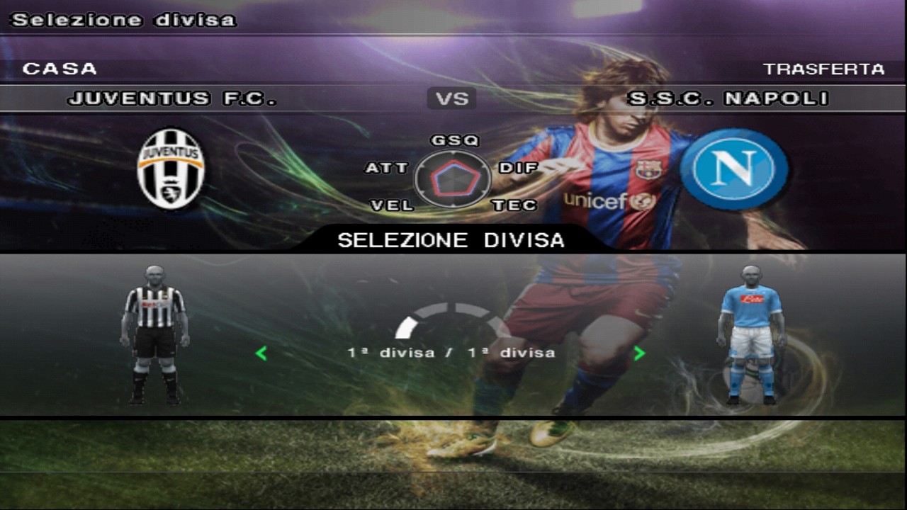 PES2011 | JUVENTUS - NAPOLI