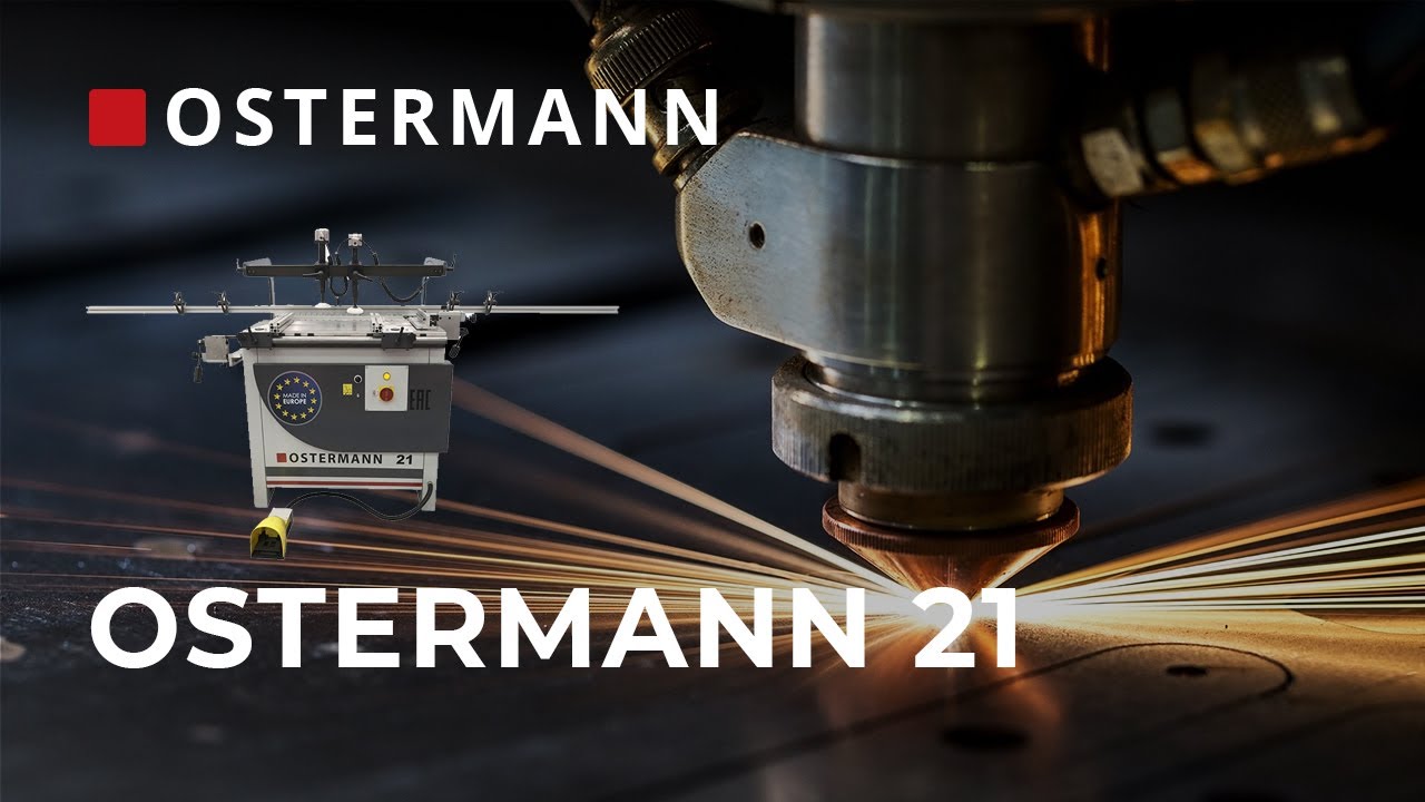 Станок сверлильно присадочный OSTERMANN модель 21 - видео презентация работы оборудования