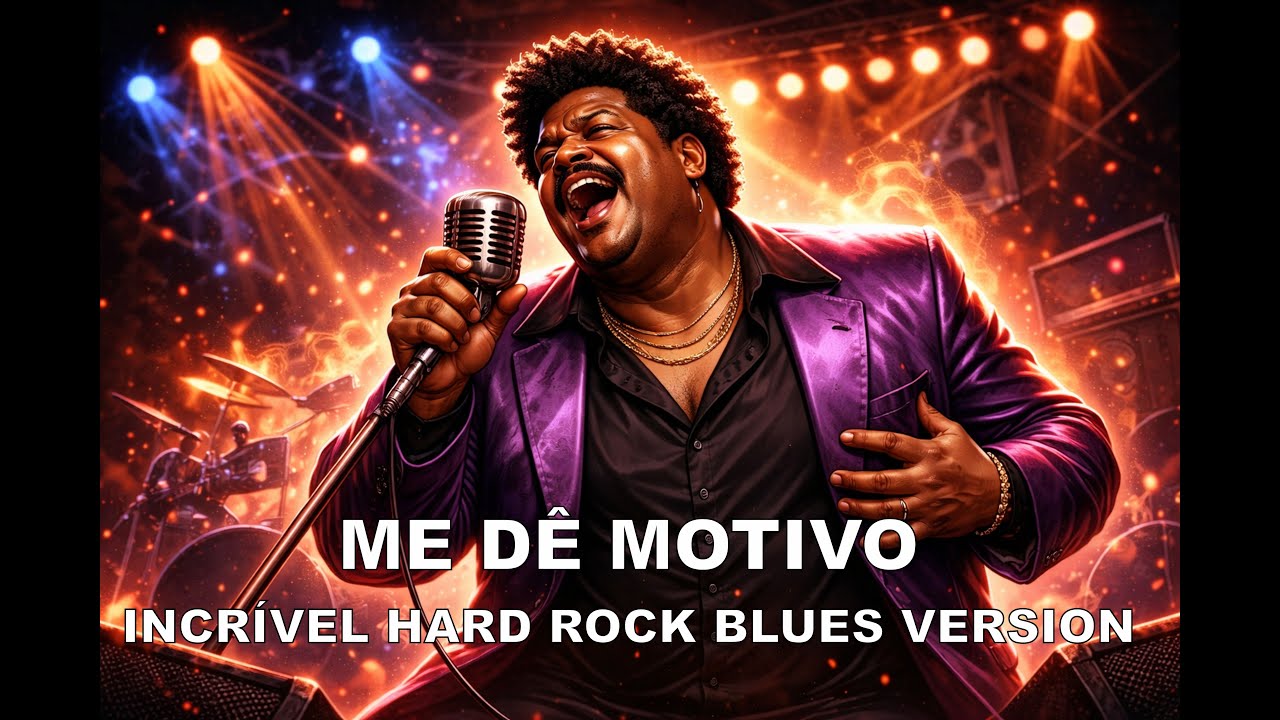 ME DÊ MOTIVO (Tim Maia) - Versão HARD ROCK & BLUES Brasileiro | Cover Pesado (Voz Masculina)
