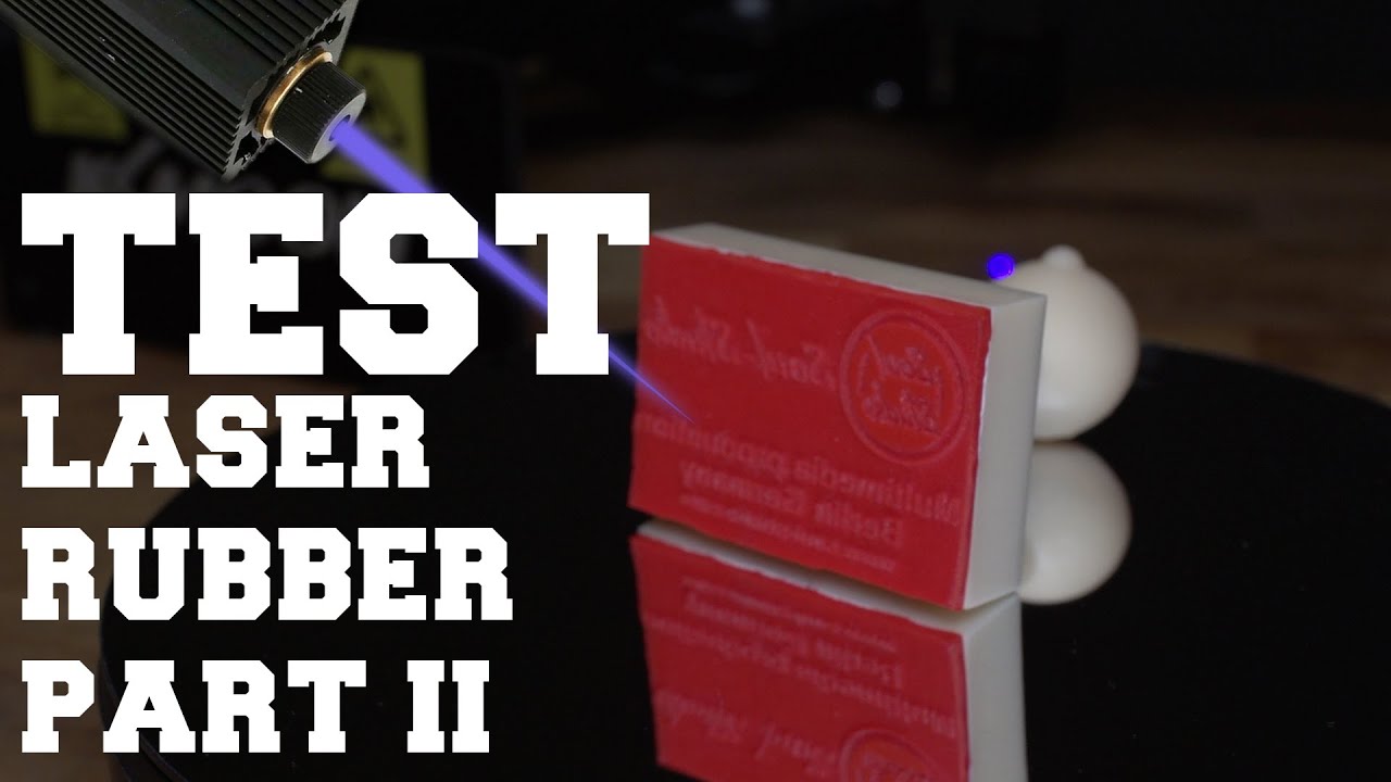 Laser Engraving | Make a stamp with the laser rubber || Einen Stempel mit dem Lasergummi herstellen