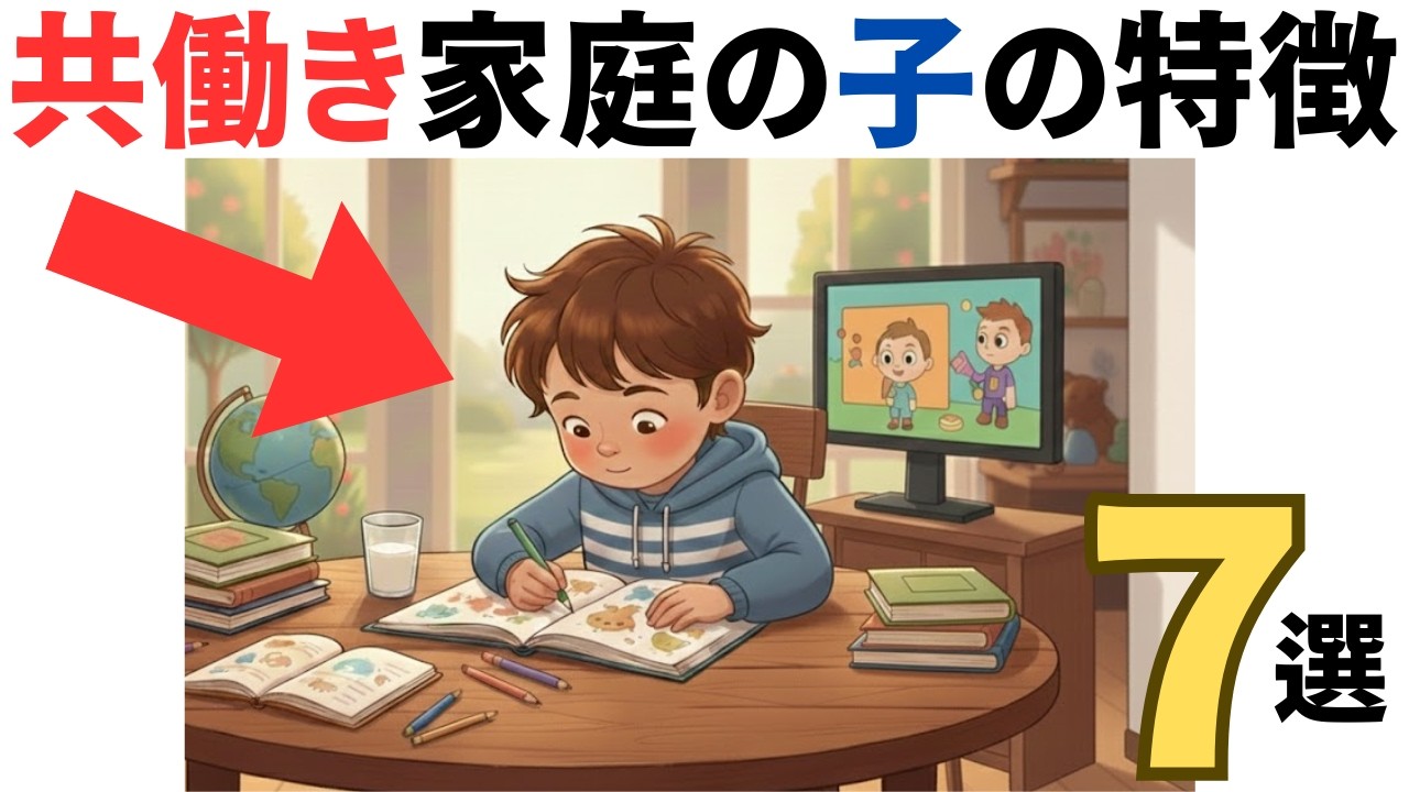 【研究で証明】共働きは後悔する？子どもが大人になった時に残るもの７選