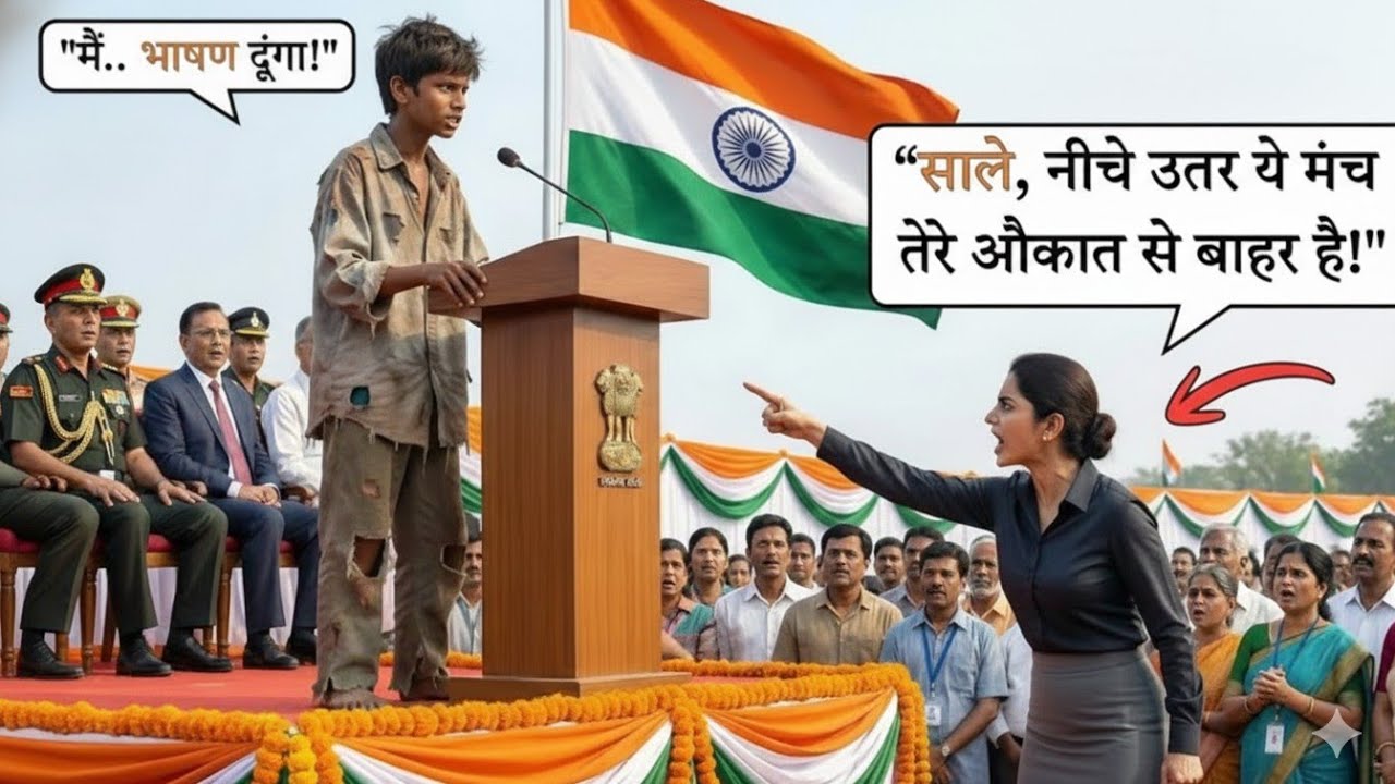 सब ने समझा गरीब लड़का... लेकिन उसने 10 करोड़ का भाषण दे दिया!😲