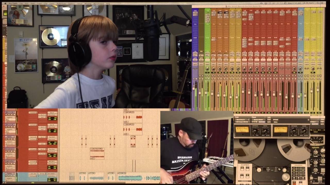 XTC - Senses Working Overtime - Cover By J R  McNeely - One Man Band