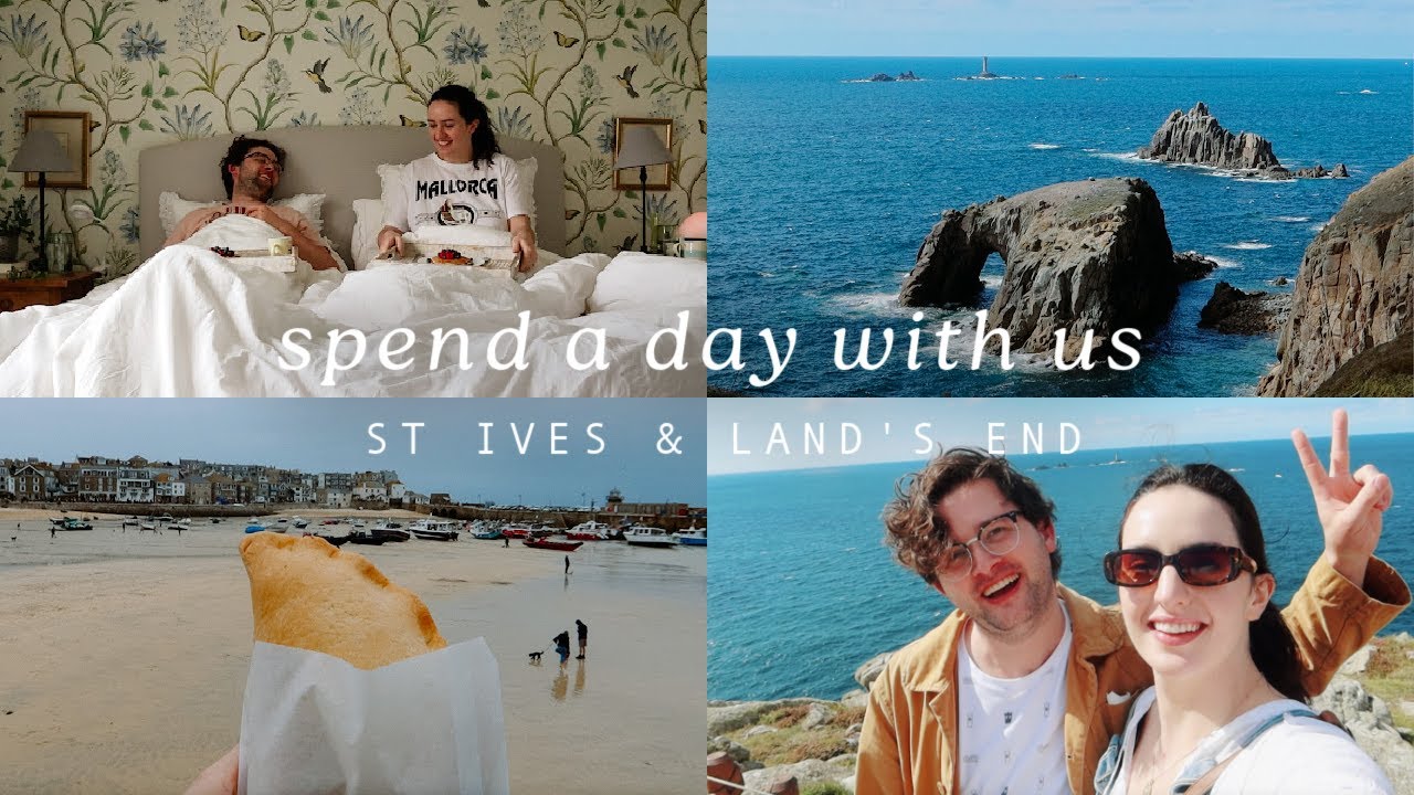 Exploring Cornwall for our wedding anniversary 🌊 st ives & land's end