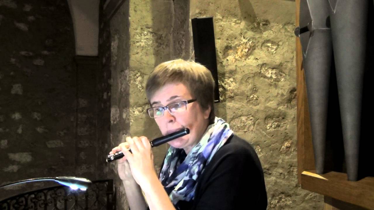 Pavane on a provençal Christmas carol for piccolo & organ by Hans-André Stamm