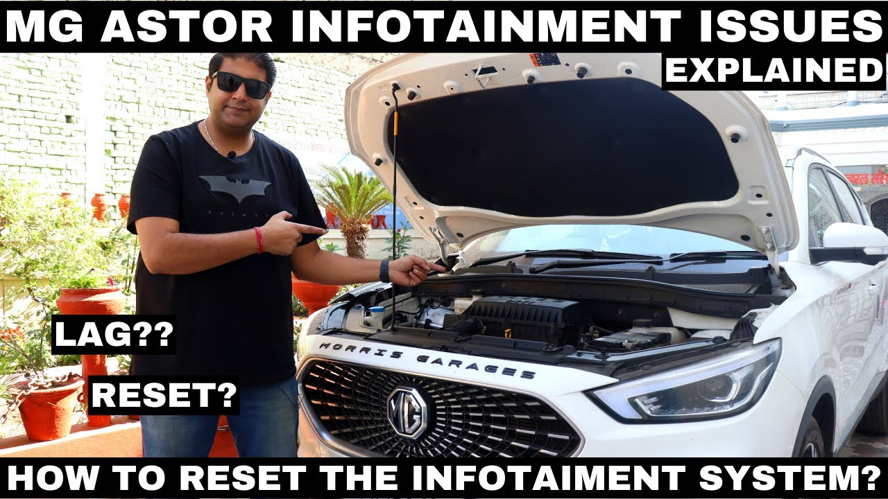 MG Astor Infotainment Issues: How To Fix?🤔🔥