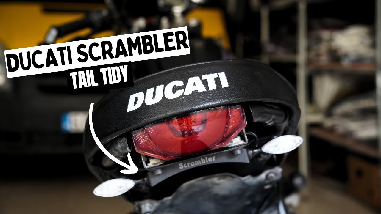 Ducati Scrambler Tail Tidy Installation | Sleek Delete Kit Transformation