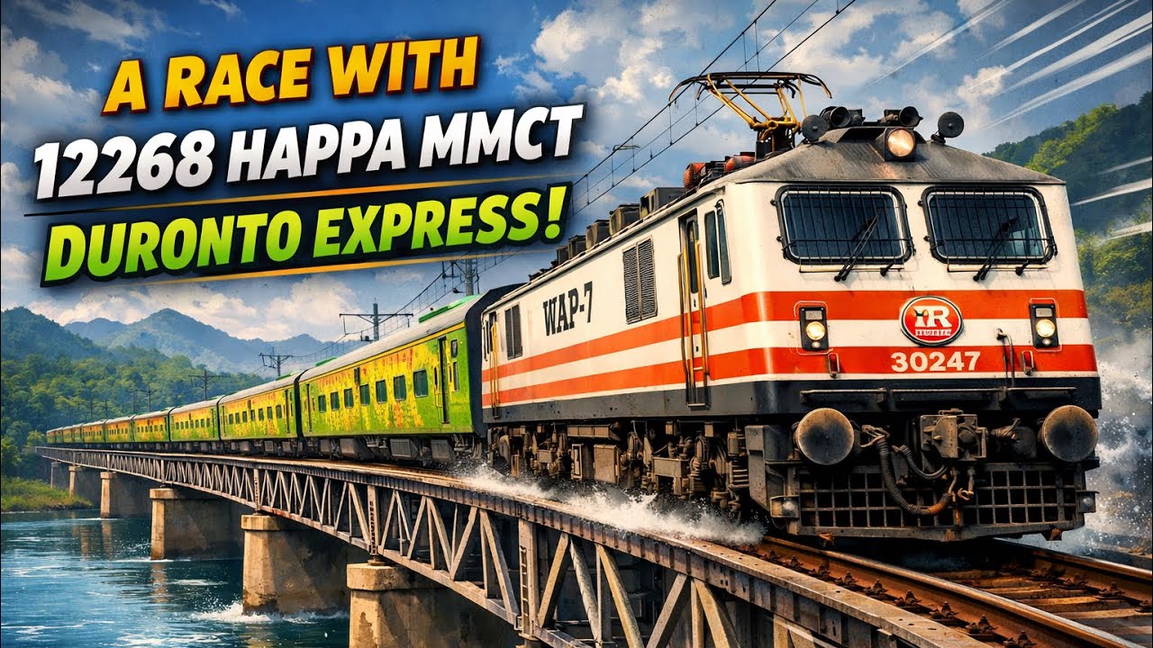 A Race With Happa Duronto Express (12267/12268) 