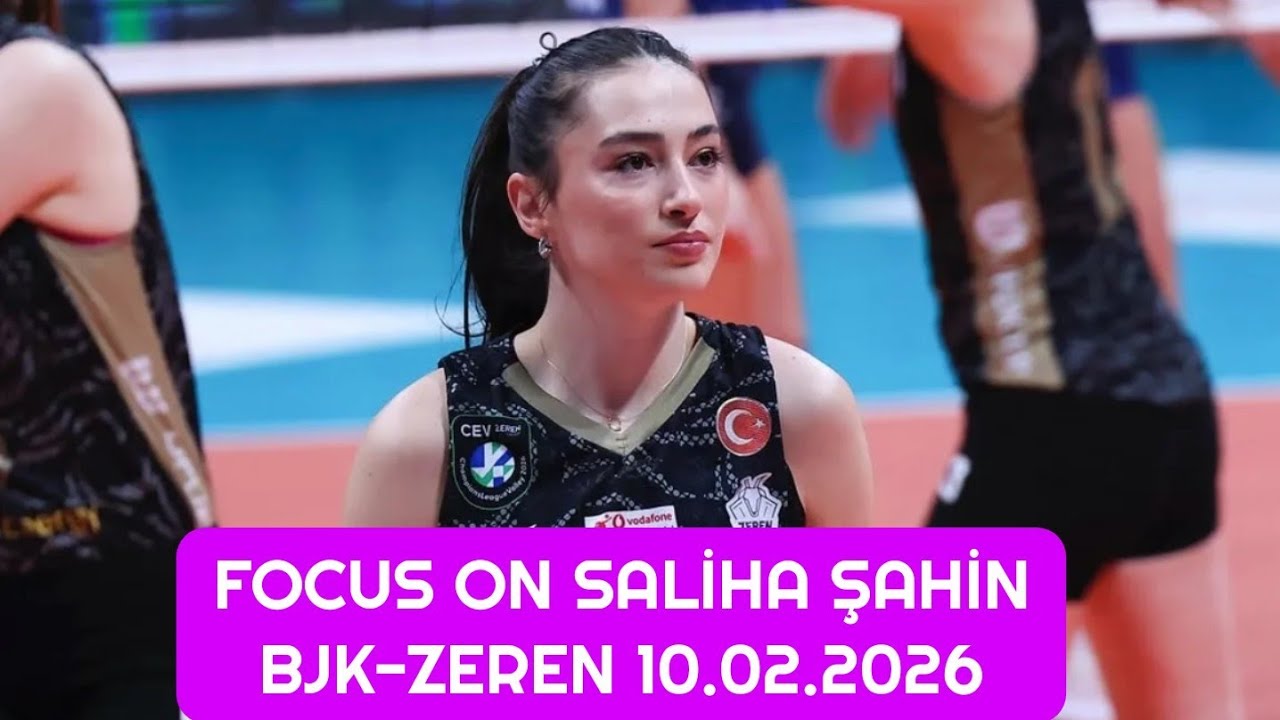 Focus On Saliha Şahin Isınma | Beşiktaş Zeren Spor Maçı Öncesi 10.02.2026 #salihaşahin #fenerbahçe 