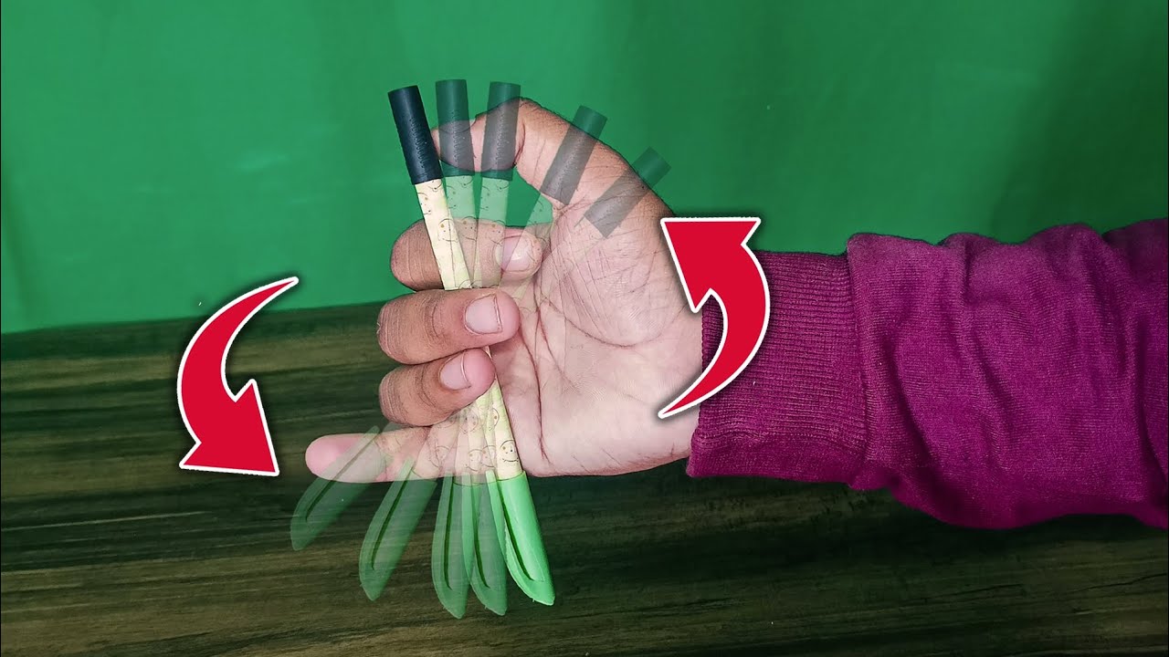 Learn Cool 😎 Pen Tricks | Twisted Sonic & Reverse | in hindi  @shubhskill
