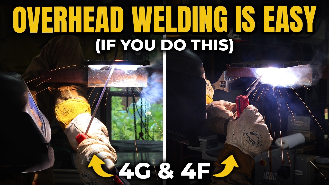 Overhead Stick Welding Tips Nobody Taught You