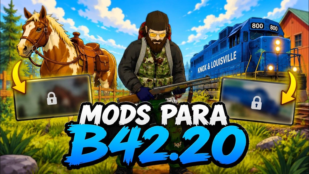 Os 20 MELHORES MODS para Project Zomboid B42.20 Stable