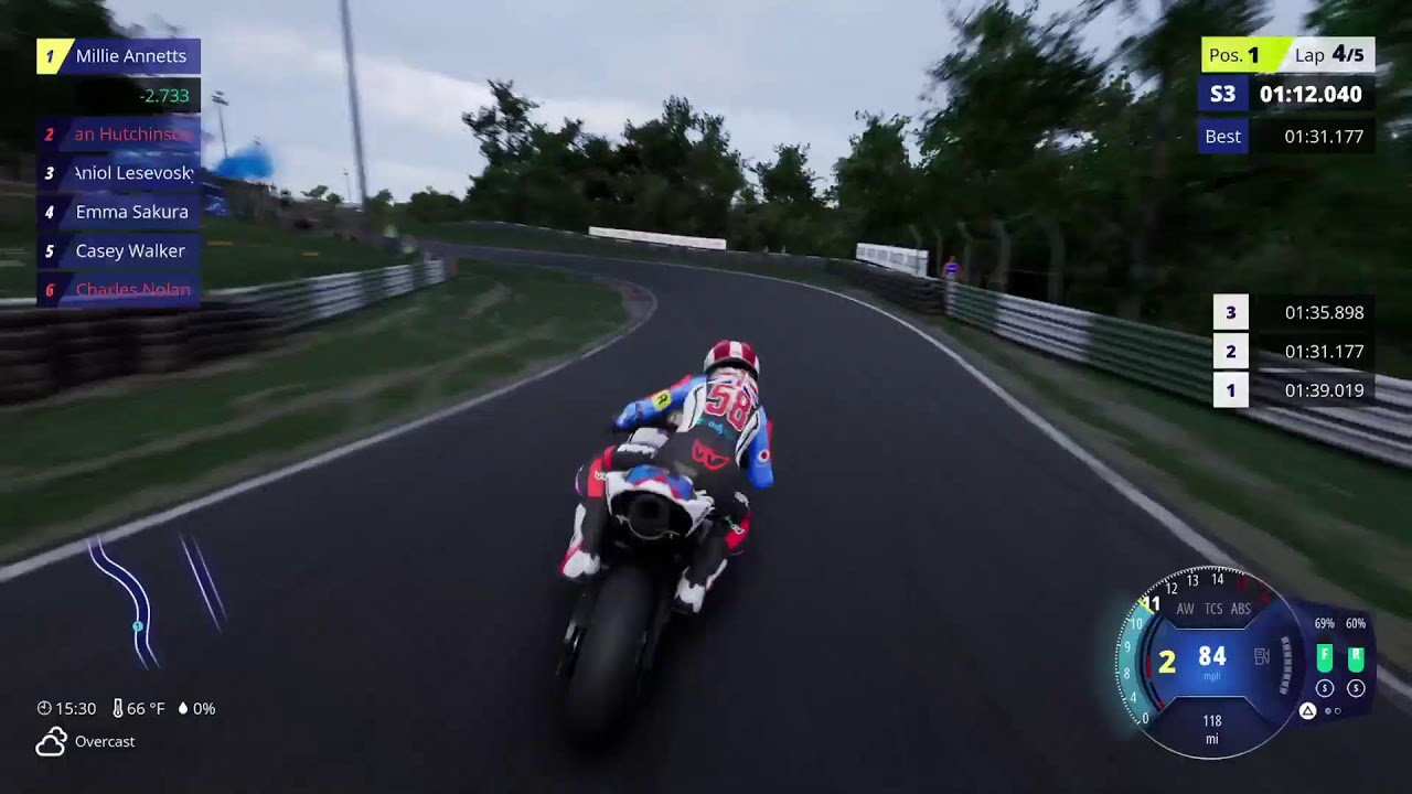 Ride 6 ps5 gameplay