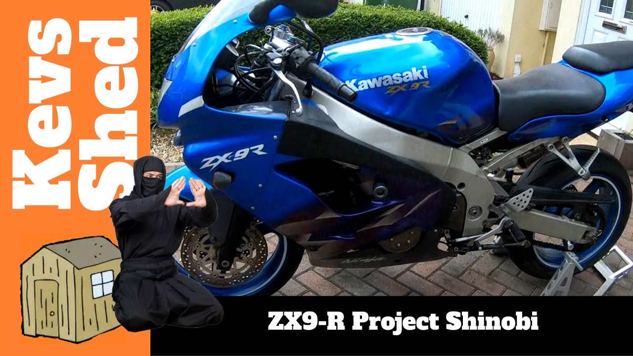 1998 Kawasaki ZX9R C2 Project Bike Full Nut and Bolt Resto Project - Project Shinobi