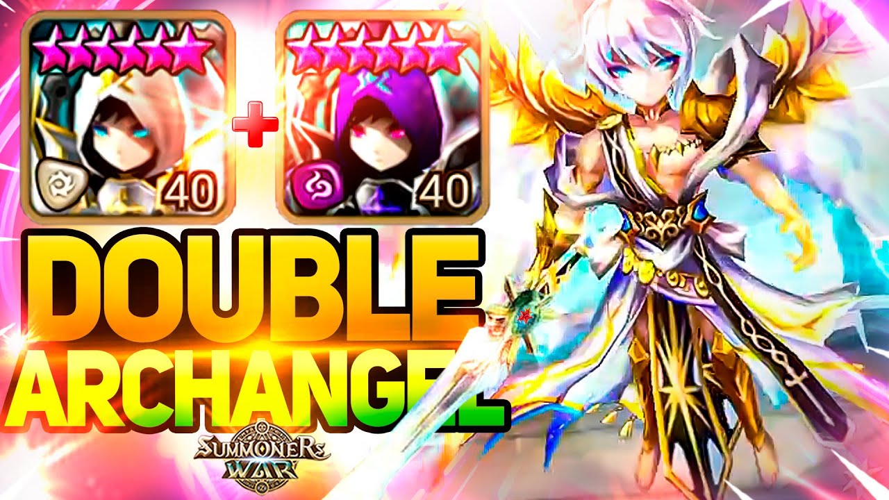 UNBREAKABLE ARCHANGELS (Fermion+Artamiel) in ONE TEAM - Summoners War