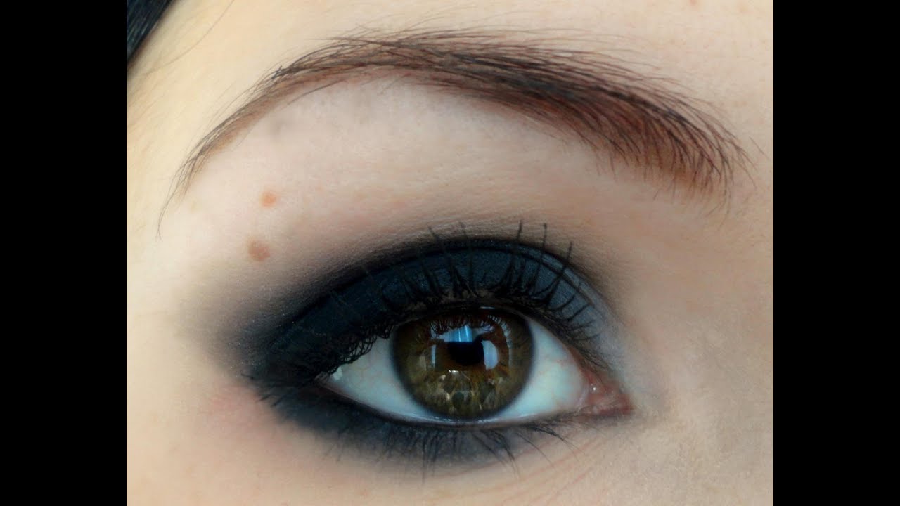 Smokey eye / oeil charbonneux (tuto)
