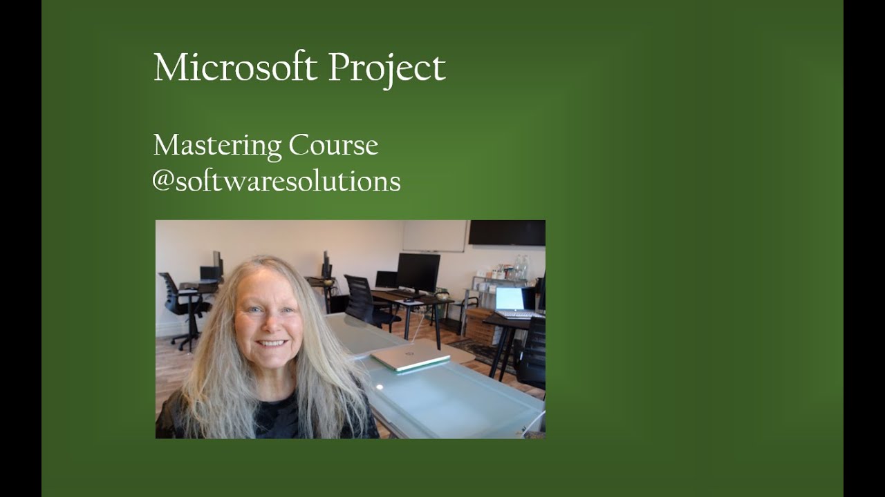 Microsoft Project - Video 1 The Screen