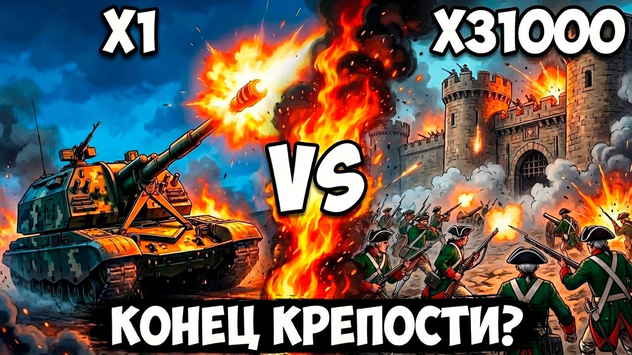 ЧТО ЕСЛИ Артиллерийская установка «КОАЛИЦИЯ-СВ» поможет Кутузову при штурме ИЗМАИЛА?