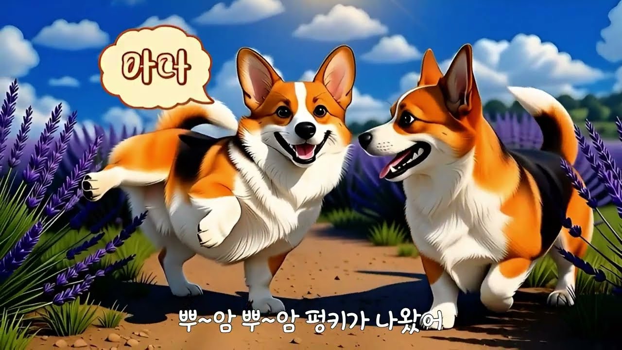 웃으면 괜찮아! 빵귀 뿌앙 | 키즈송 1분