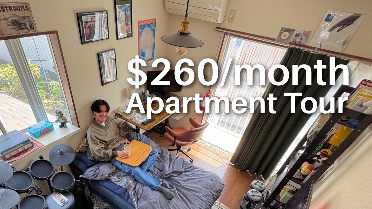 [Room Tour] Inside a $260/Month Apartment in Japan | REAL Japanese Conversation