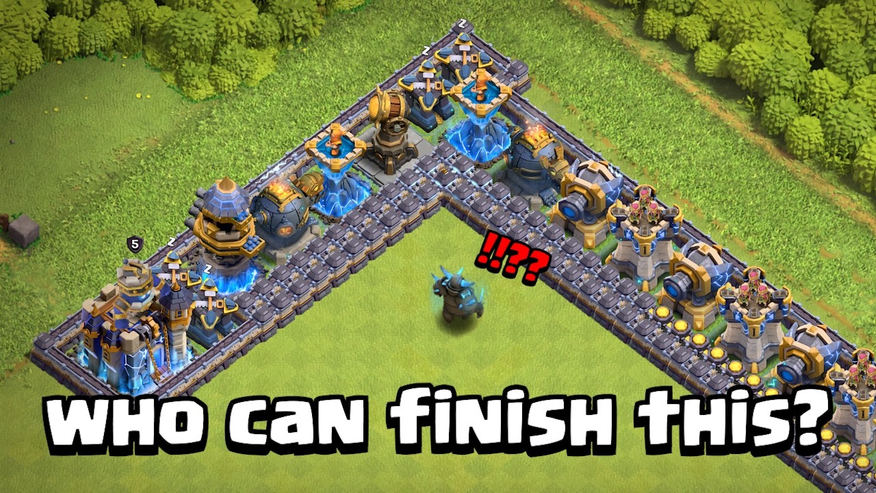Every Troop VS LONGEST TOWN HALL 18 Base in Clash of Clans