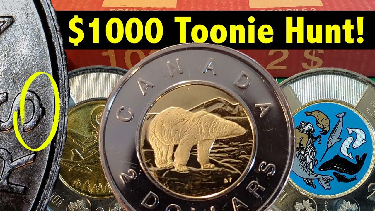 FAKES, Varieties & A Proof-Like Surprise! Coin Roll Hunting Canadian #$2 Coins!