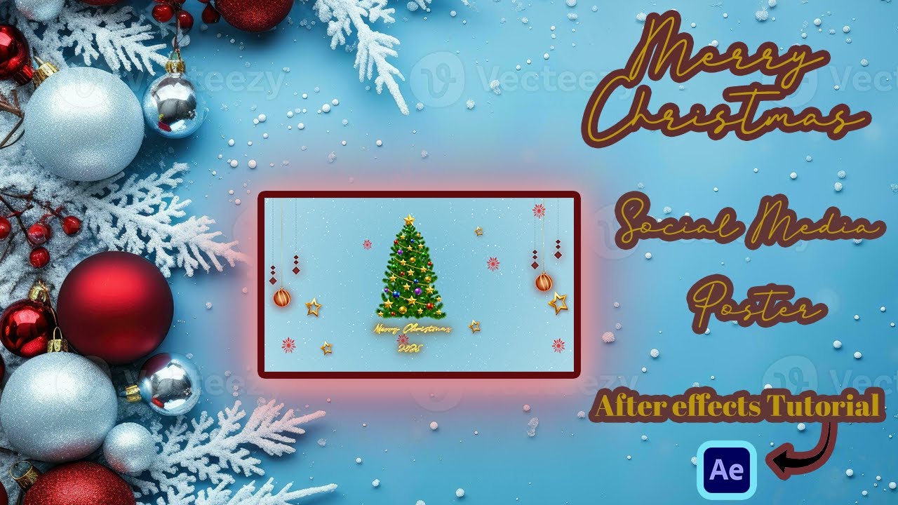 “Christmas 2025 Motion Graphics Tutorial | After Effects”
