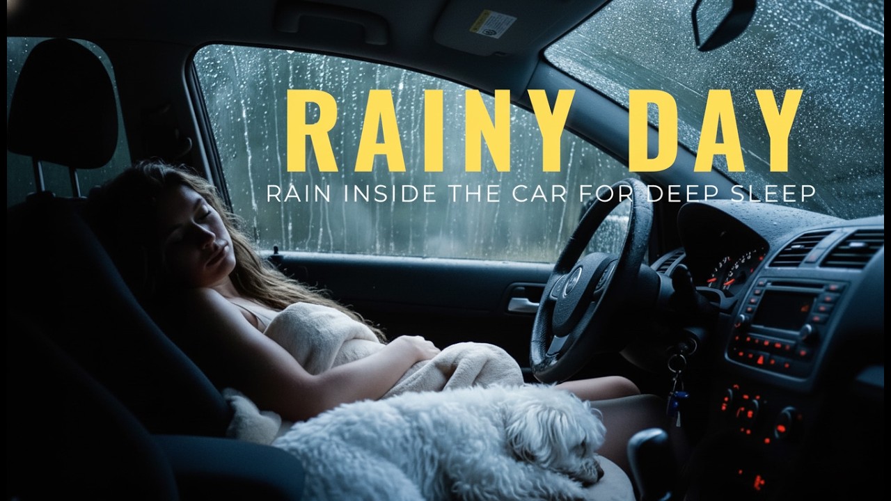 Soft Rain & Gentle Thunder _ Calm Your Mind, Relax Fast & Enjoy Deep Peaceful Sleep Tonight😴🌧️