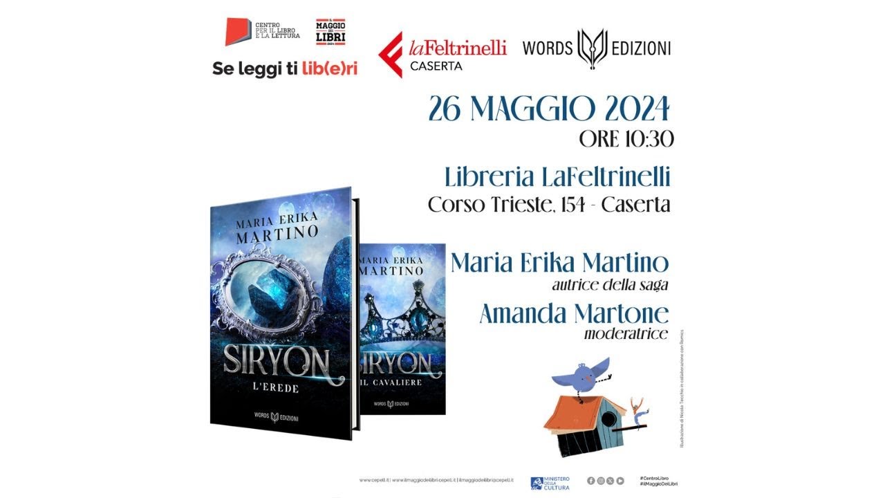 Presentazione Siryon presso La Feltrinelli Caserta