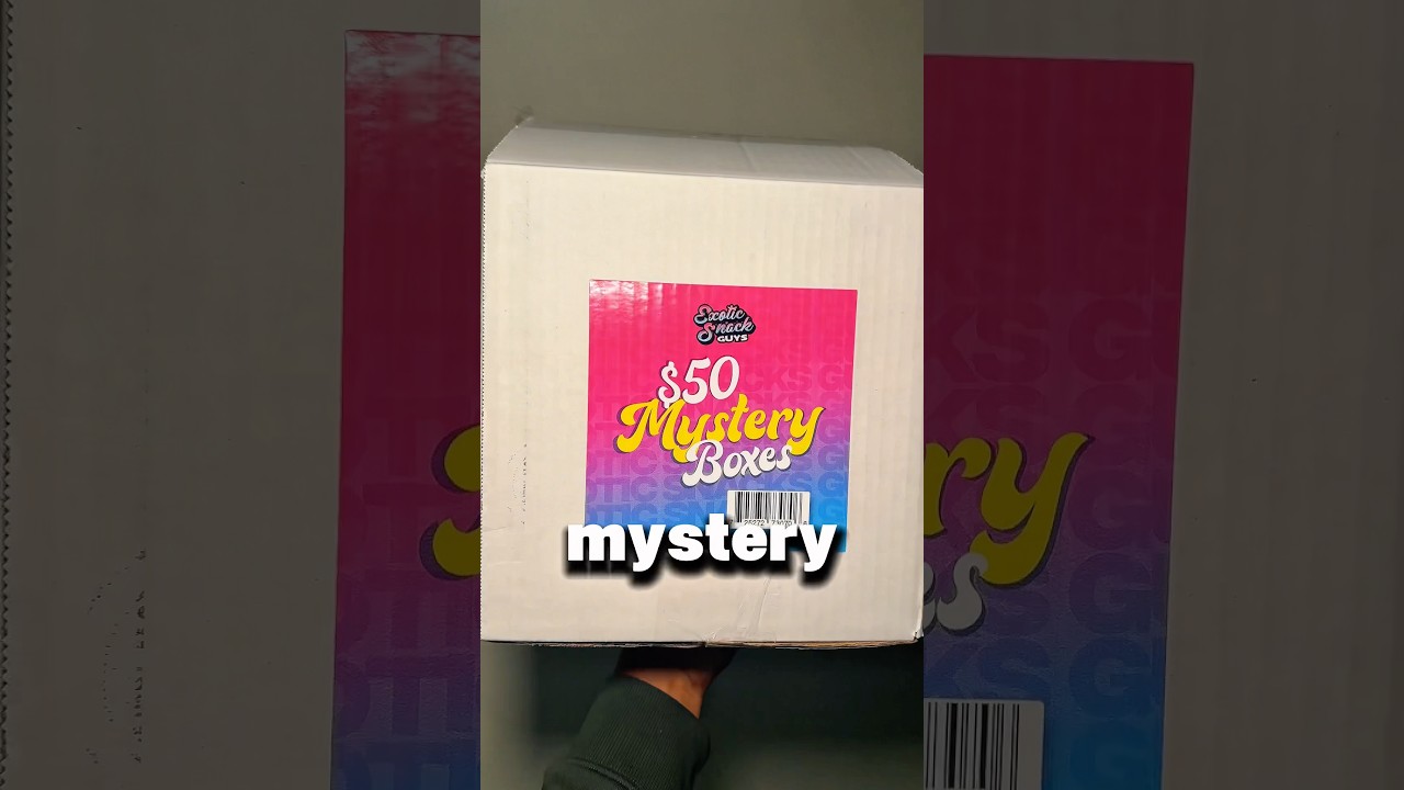 $50 Mystery Snack Box Unboxing 🍭 | Exotic Snacks from Around the World  #orlando #foodie #unboxing