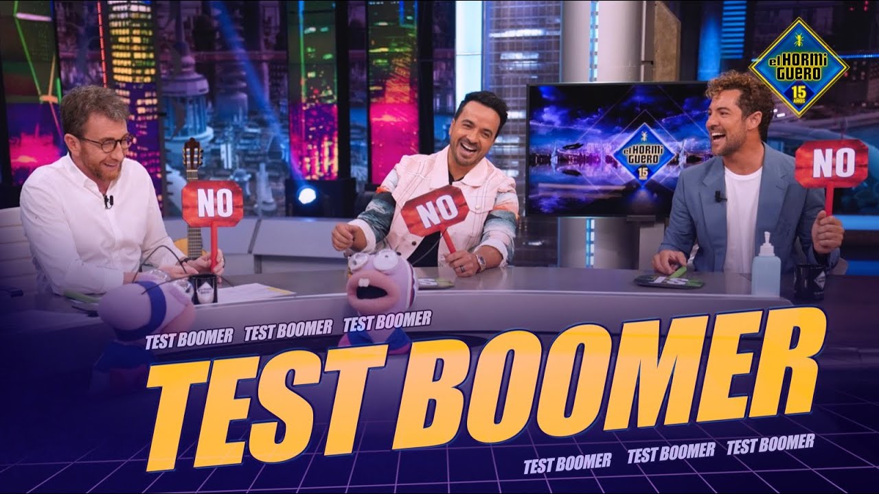 ¿Se han hecho mayores David Bisbal y Luis Fonsi? Las hormigas les ponen a prueba - El Hormiguero