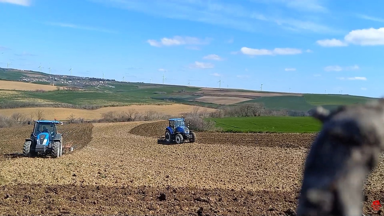 New Holland T5.100&Landini 5H115 | Çift motor tarla bozumu