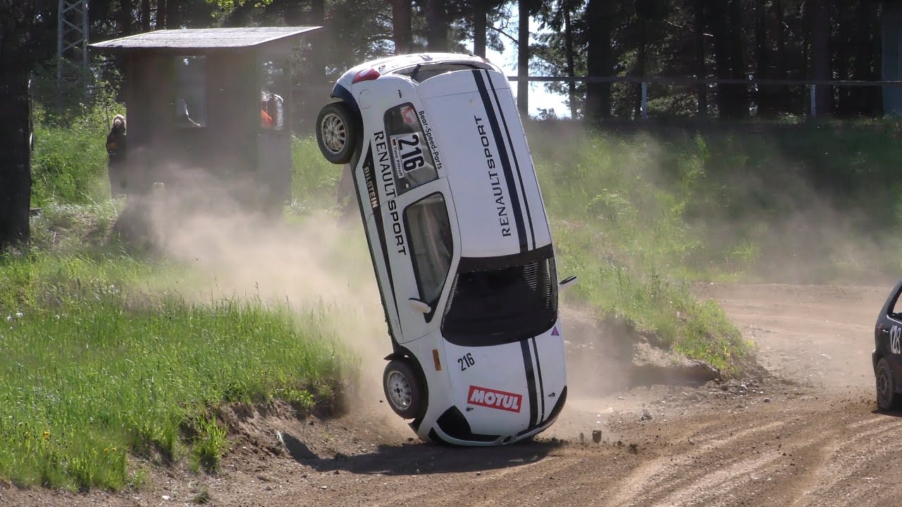 Autocross Stockcar Test MSC Höchstädt 30.05.21 Crash Action Sound - by Rallyeszene.de