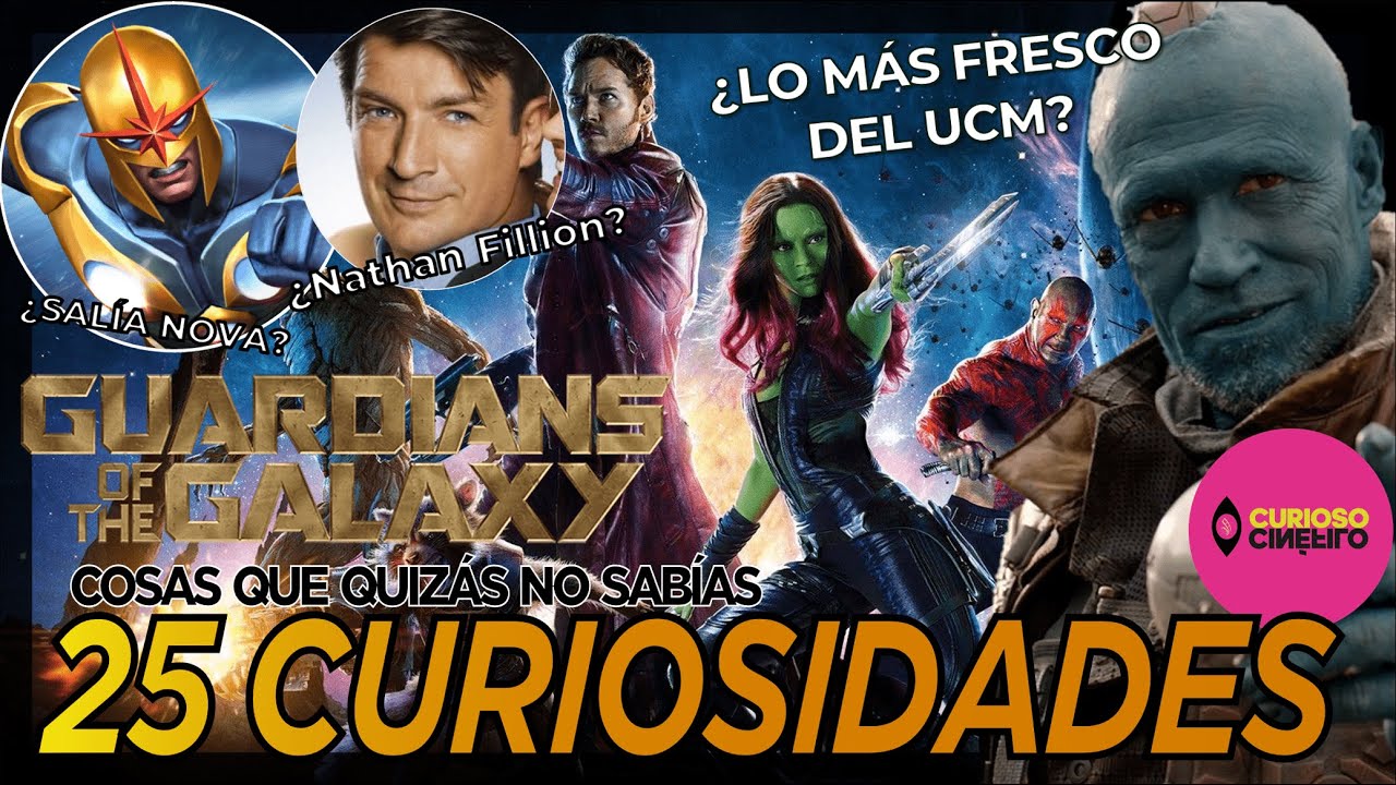 ⭐👱‍♂️ 25 Curiosidades de GUARDIANES DE LA GALAXIA (2014) 🦝🌳​​ | Cosas que no sabías