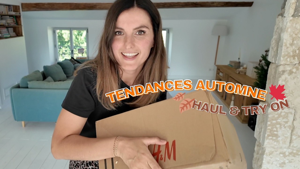 Tendances mode pour l'automne HAUL & TRY ON H&M !! | tribulationsdanais