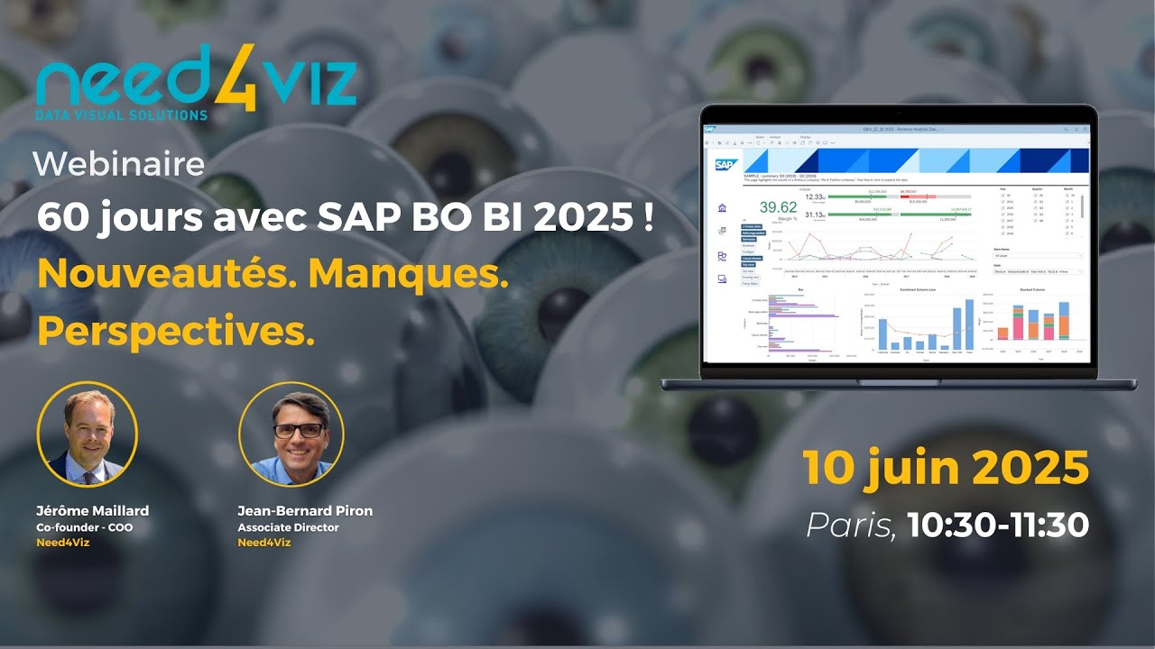 60 jours avec SAP BO BI 2025 ! Nouveaut&eacute;s. Manques. Perspectives.