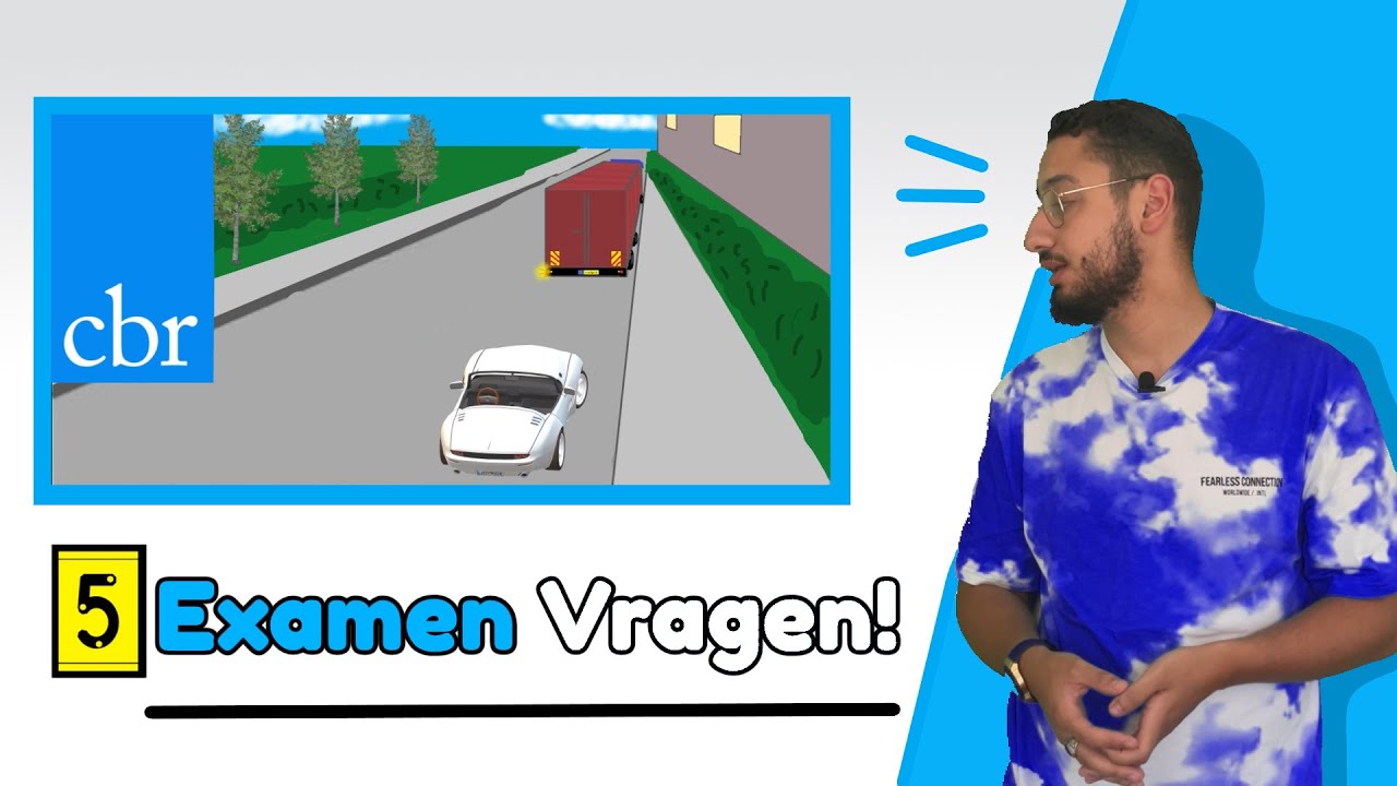 5 CBR Auto Theorie Examen vragen! (2021)
