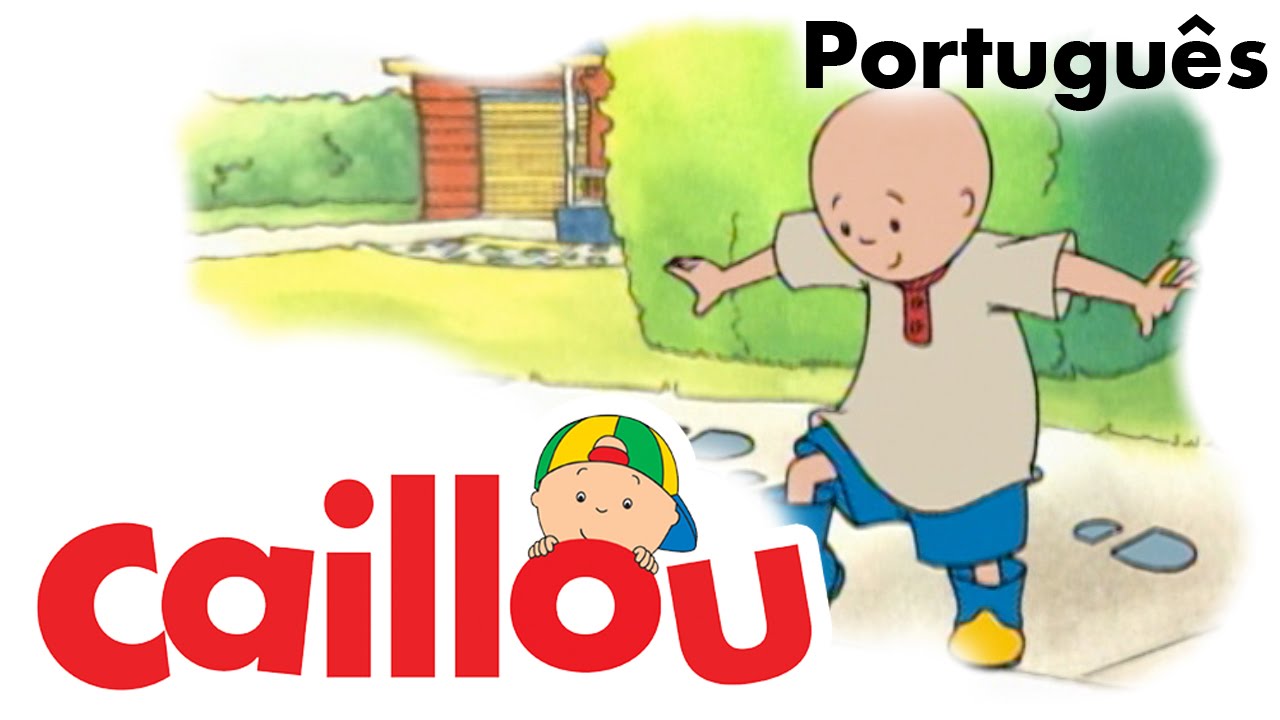 CAILLOU PORTUGUÊS - Caillou e o dia de chuva (S01E24)