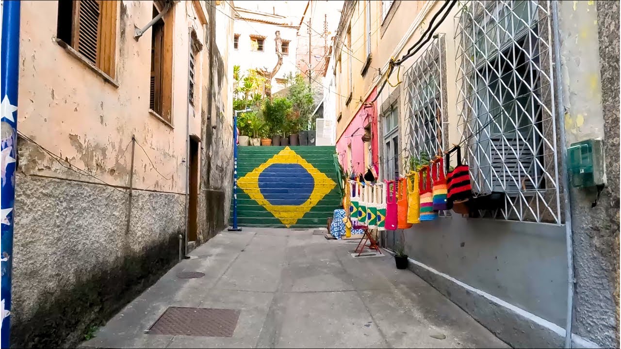 FROM LITTLE AFRICA TO CENTRAL DO BRASIL, RIO DE JANEIRO, BRAZIL【4K】