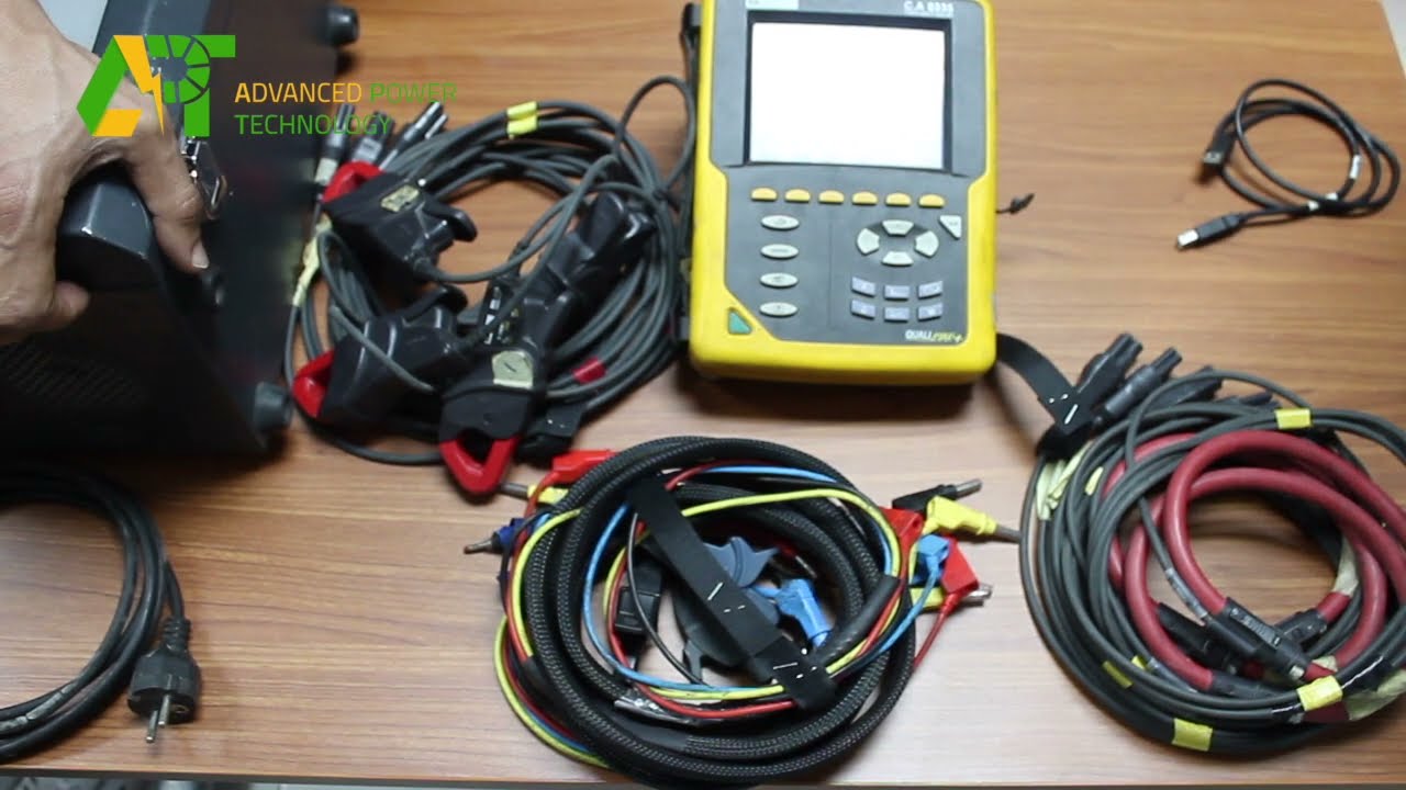 CA8335 Power Quality Analyser شرح عملي لتشغيل جهاز الباور كواليتي الجزء الاول (تعريف الجهاز)