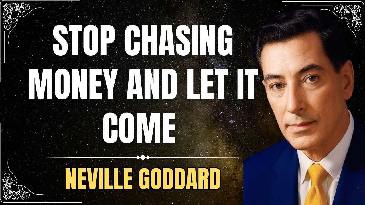 Stop Chasing Money! Do This To Let Money Chase You | Motivation With Neville Goddard