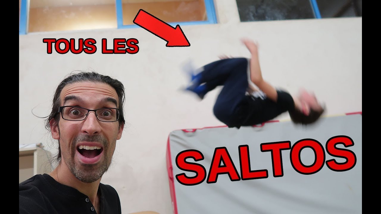 TOUS LES SALTO - ALL BACKFLIP - Wallflip, palmflip, ...