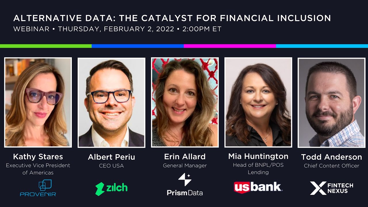 Alternative Data: The Catalyst for Financial Inclusion