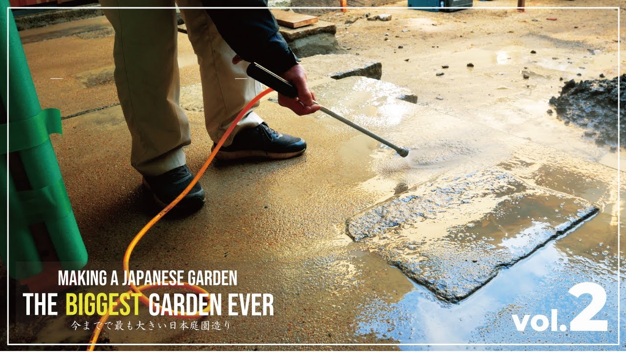 (Pro.27 - Ep.2) The largest garden ever! Making a large Japanese garden.