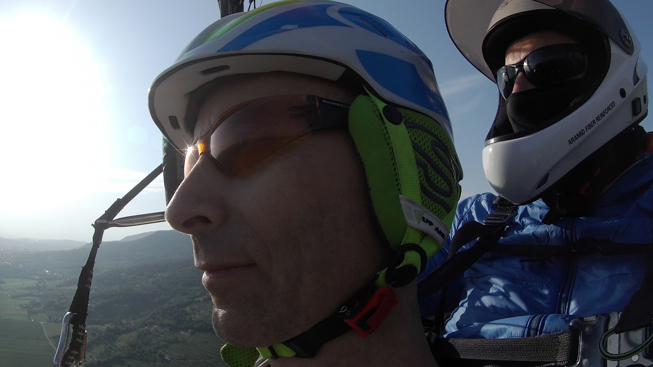 Slovenia, Paragliding tandem-flight