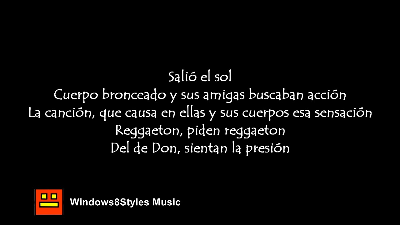 Don Omar - Sali&oacute; El Sol (Letra)