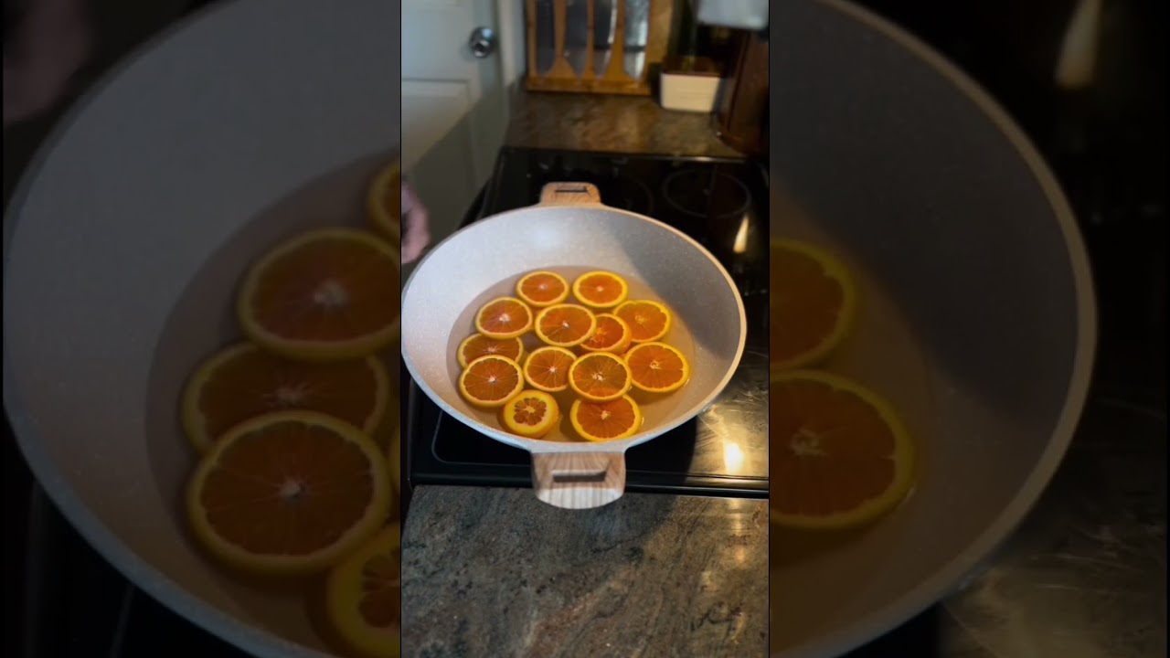 How to make Orange Simple Syrup (Orange Garnish Bonus)