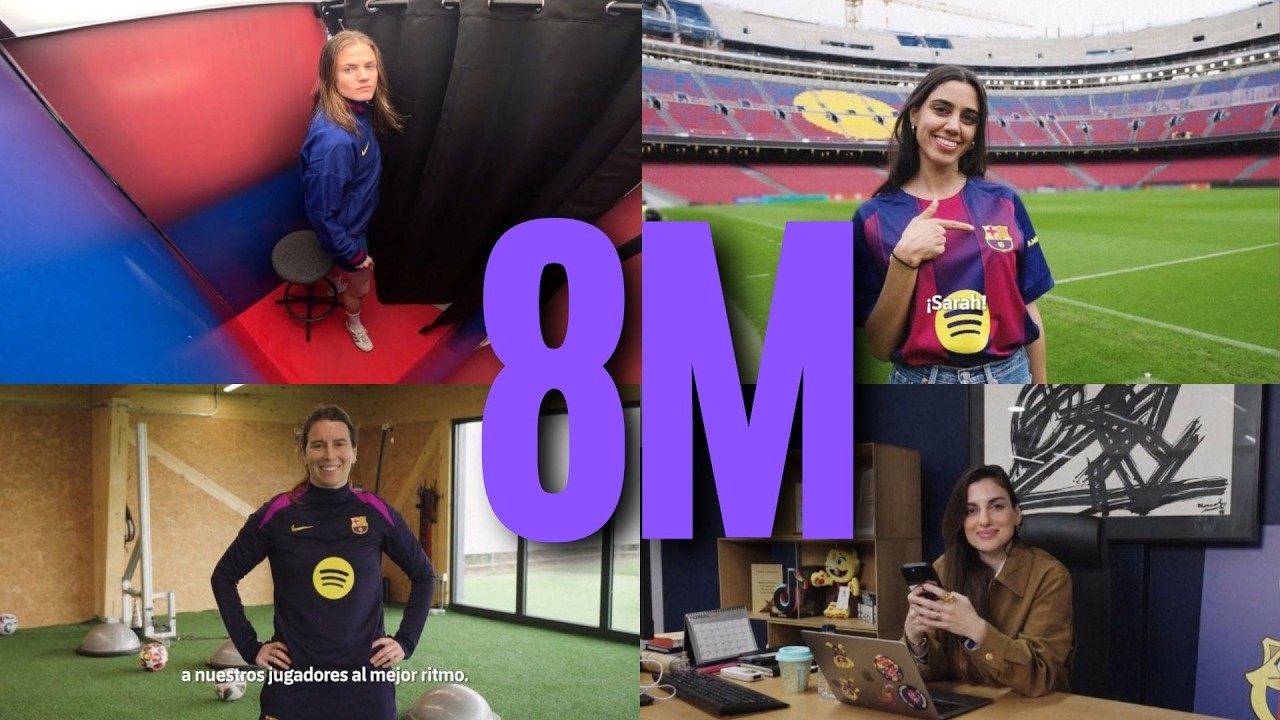🔵🔴Campaña del BARÇA para poner en valor el papel esencial de las MUJERES
