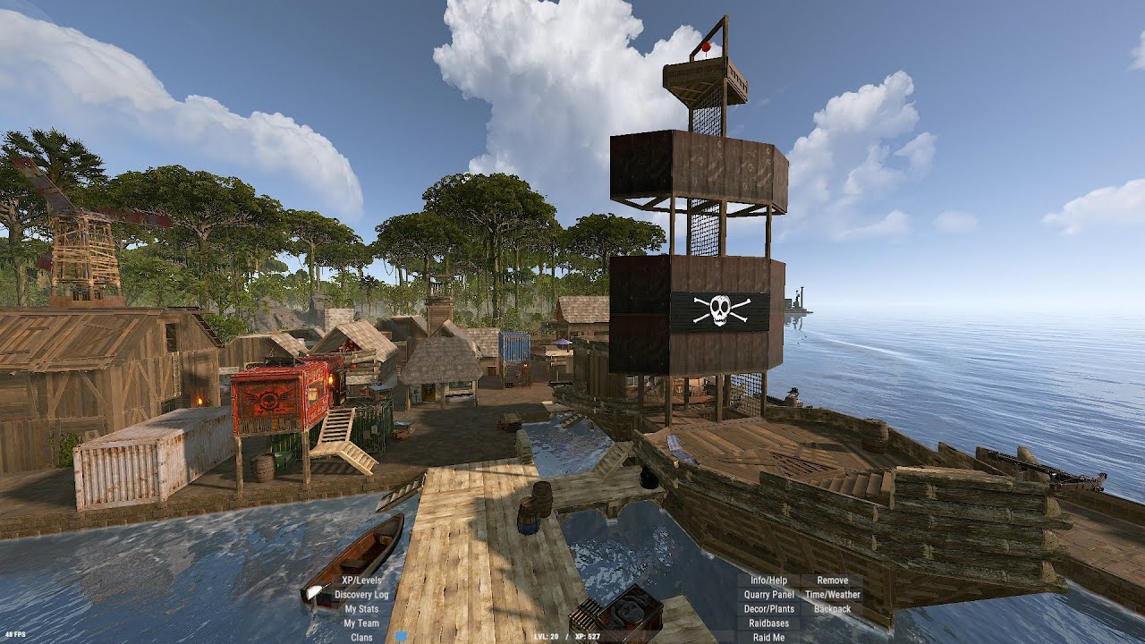 Строю кораблик и идем в глубокое море! RUST / РАСТ