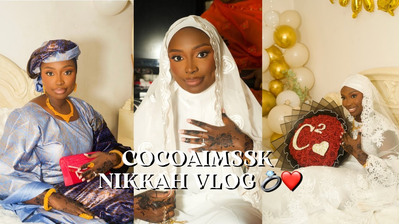 День моего никаха 30.11.25 💍🤍 | Сенегамбийская невеста | Cocoaimssk